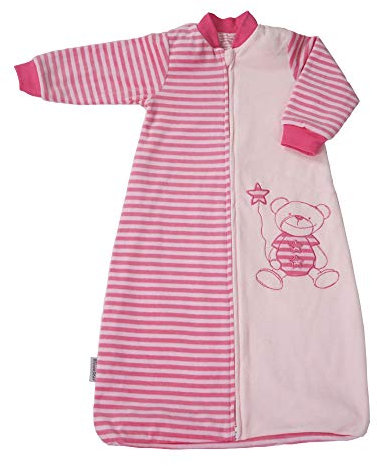 Baby Wearable Blanket With Sleeves, Baby Sleeping Bag and Sack,Velvet Cotton Warm Soft 2.0 TOG