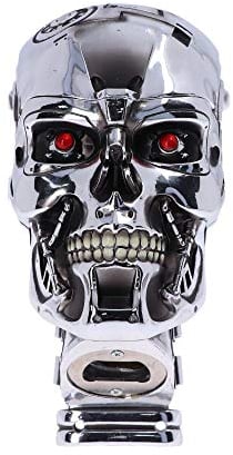 Nemesis Now T-800 Terminator 2 Judgement Day T2 Flaschenöffner, Polyresin, Silber, Einheitsgröße