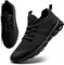 MGNLRTI Herren Schuhe Sneaker Laufschuhe Sommerschuhe Sportschuhe Straßenlaufschuhe Turnschuhe Fitnessschuhe Joggingschuhe Workout Freizeitschuhe Männer Running Shoes Gym schwarz EU42