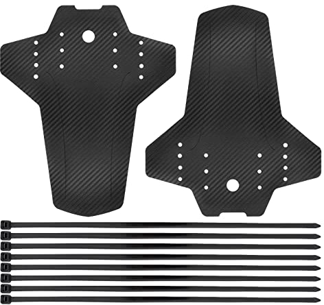 Bailinks 2 Pièce Garde Boue VTT, vélo Fender Compatible avec Les vélos de Montagne de 26, 27.5, 29, Vélo Mud Guard pour Vélo/Course/Vélo de Route de Montagne