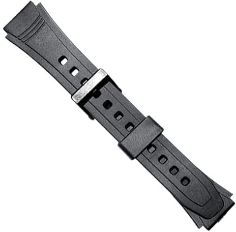 diloy Uhrenarmband kompatible mit Casio telememo DB36, DB-36, DB-36-1A, DB-36-9A 10079756 18mm Ref 582