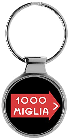 KIESENBERG Schlüsselanhänger Geschenke für Mille Miglia Fan A-9700