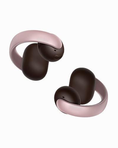soundcore AeroClip by Anker, Open-Ear Kopfhörer, Bluetooth Earbuds, Open Earbuds, ganztägiger Komfort, 4 KI-gestützte Mikrofone, sicherer Halt, 12mm Treiber, Hi-Res, Open-Ring Design