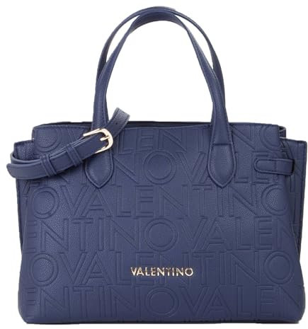 VALENTINO Pansy Shopping Bag Blu