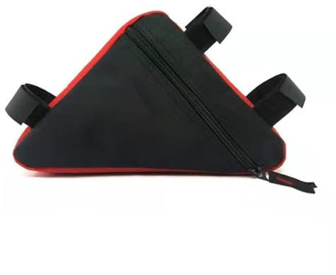 DRYUSFD Bike Frame Bags for Biria Electric Easy Boarding/Chopper, Bike Triangle Frame Bag, Bicycle Crossbar Bike, Cycling Bag Pouch, Waterproof Detachable Top Tube Bag,B-Red