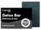 Friendly Soap - Detox Bar with Activated Charcoal, Rosemary & Lime (95g), Absorb Toxins, Cleansing, Plant-Based, Cruelty-Free, Made By Hand, No Preservatives or Sulphates, Sustainable