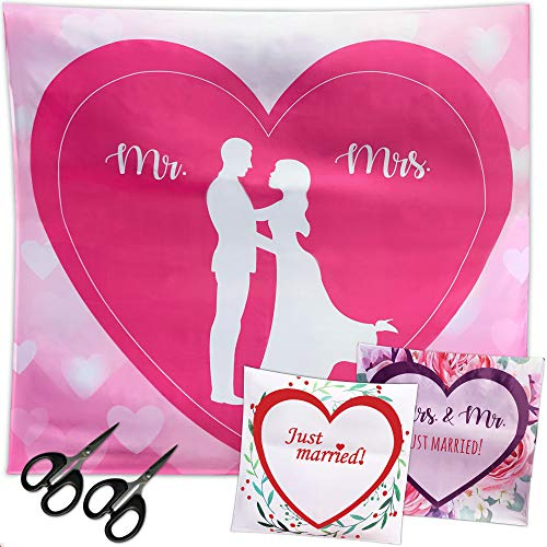 LionSports Festliches Hochzeitsherz zum Ausschneiden + Perfektes Hochzeitsspiel für eine traumhafte Hochzeit + Geschenk + Komplimente zum Verschenken + Dieser Hochzeitstag Wird unvergesslich