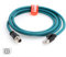 DRRI M12 X-Coded 8 Pole to RJ45 Gigabit Ethernet Interface Cat 7e Shielded Cable for cognex 262 Cameras | Barcode Scanners(3M)