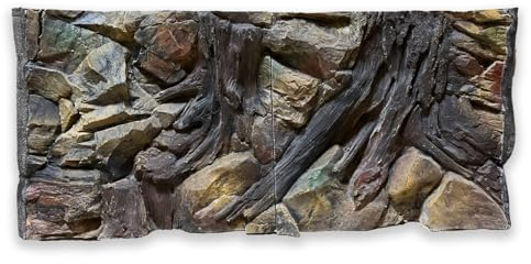 ZooPaul Aquarium Rückwand 3D Wurzel 120x60 cm