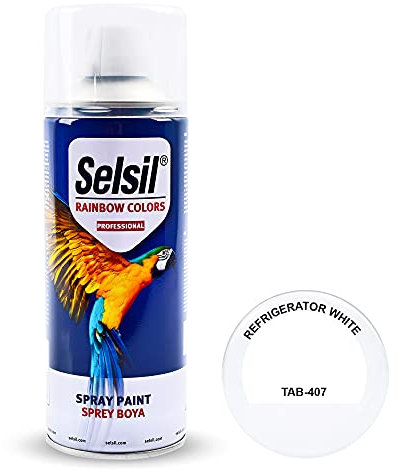 Selsil Spray Paint (Refrigerator White)