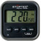 STOPTEC Digital Timer PT-110 - Count Down | Stoppuhr | Uhrzeit & Alarm | Temperatur | Sport & Freizeit | Lautlos | Magnethalter