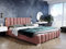 lukmebel Noemi Polsterbett 180 x 200 cm mit Bettkasten - Doppelbett 180 x 200 mit Lattenrost - Bett 180 x 200 mit Stauraum French Velvet 682