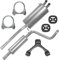 Auspuff Auspuffanlage Schalldämpferset für VW Caddy III 3 2K 2.0 SDI