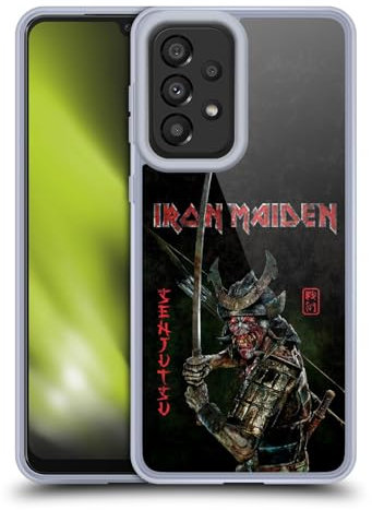 Head Case Designs Offizielle Iron Maiden Album-Cover Senjutsu Gel Handyhülle Hülle [Militärischer Schutzgrad] Kompatibel mit Galaxy A33 5G (2022)