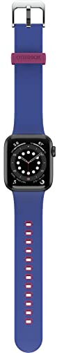 OtterBox All Day Cinturino per Apple Watch Series 10/9/8/7/6/SE 2ª gen/SE 1ª gen/5/4, 40mm/41mm/42mm, morbido al tatto e resistente all'usura, cinturino in Silicone per Apple Watch, Blu/Viola