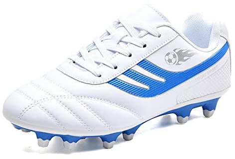 BOTEMAN Zapatos de Fútbol Niño Cesped Artificial Zapatillas de Fútbol Zapatillas Deportivas Aire Libre Atletismo Zapatillas de Futbol Adolescentes Botas de Fútbol