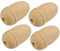 Wooden Curtain Pull Blind Cord Acorn Solid Small Wood Acorn Cord Tassel Window Blind Cord Knobs Cord Drape Curtain Blind Cord Pulls for Light Switch Natural Wood Cord Blind Pull Pack of 4.