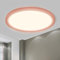 LQWELL ® Deckenleuchte LED Deckenlampe, IP44 Wasserfest Badlampe Rund Flach 18W 4000K 1600LM Modern Schlicht Lampe Dünn für Wohnzimmer Badezimmer Schlafzimmer Küche Balkon Flur Keller Büro, 220*24mm