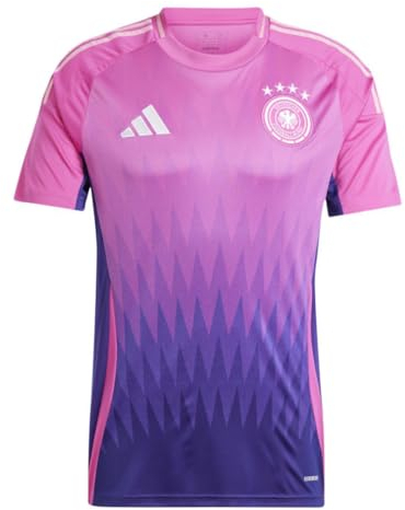 adidas DFB A JSY Maillot, Semi Lucid Fuchsia/Team Colleg Purple, S Hommes