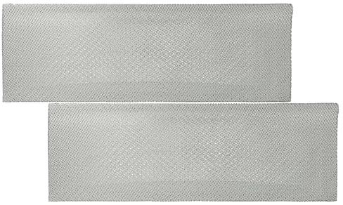 vhbw 2x Filter Metallfettfilter kompatibel mit Voss VHM 614-1, VHM 618-0, VHM 614-9, VHC 631-1 Dunstabzugshaube - 43,5 x 14,8 x 0,5 cm, Metall