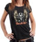 Gasoline Bandit Damen Biker T-Shirt: Gasoline Queen