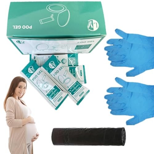 Absorbent Gel Poo Urine Powder | Camping Toilet Gel | Camping Absorbent Polymer Urine Gel Toilet | Camping Toilet Gel | Mobility Absorbent Pouches | Portable Toilet Absorbent Gel For Outdoor Camping