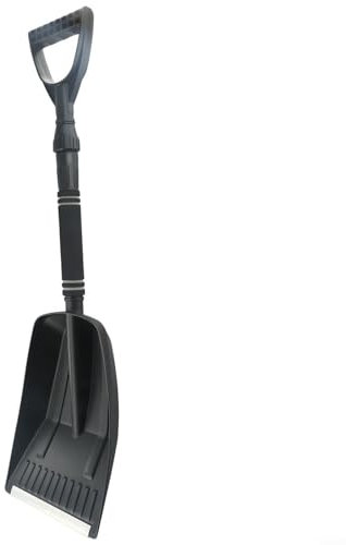Pelle à neige rétractable pour voiture, 71,1 cm, en aluminium, outil de déneigement d'hiver