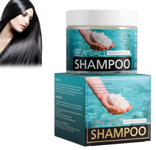 200ml Meersalz-Shampoo,Erfrischendes Anti-Schuppen mit Ölkontrolle,shampoos | Sea salt shampoo, Pflegendes Shampoo für die Kopfhaut
