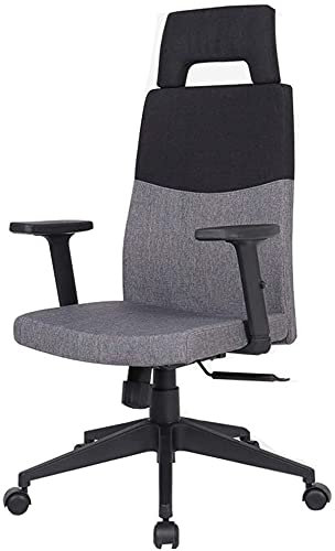 KJHTRED Gaming Chair Office Chair Swivel Chair Rotatable Lifting Adjustable Armrest Sponge Cushion - Supports 200kg Weight