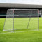 FORZA Steel42 Fußballtore | Ultrarobustes Stahltor [6 Größen] | Vorschriftsmäßige Größe, wetterbeständig, tragbar mit Bodenpfählen und optionalem Rückprall-Kit (Nur Tor, 3m x 2m)