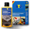 ATG® Scheibenreparatur Set mit UV-Lampe + Scheibenversiegelung 250ml – DIY Reparatur bei Steinschlag & Regen-Abperleffekt – Klarer Durchblick & Schutz für Windschutzscheiben