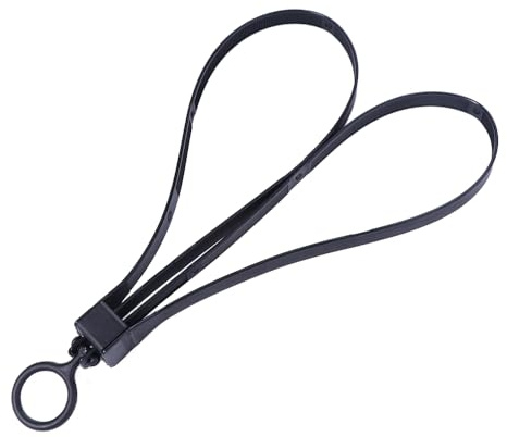Heavy Duty Cable Ties, Reusable Nylon Straps,Handcuff Decorative Tie for Outdoor Sports Gear & DIY Bundling(Black)