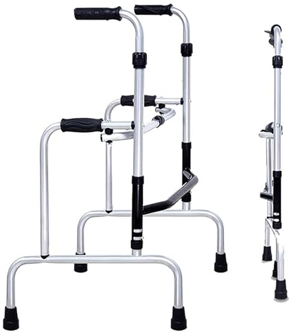 Gehhilfe Rollator Walker Ältere Erwachsene Stehen Klappbar Höhenverstellbar Behindertenrollator Gehhilfe Krankenhaus Außerhalb Des Hauses