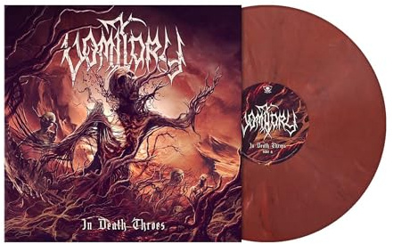 In Death Throes (Dark Rose Marbled)