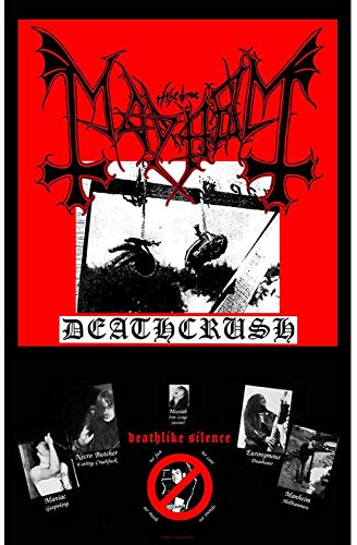 Mayhem Flagge Fahne POSTERFLAGGE DEATHCRUSH