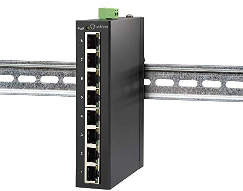 Renkforce RF-3394868 FEH-800 Industrial Ethernet Switch