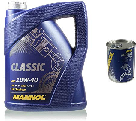5L Motoröl MANNOL Classic 10W-40 1x MANNOL Motor Doctor ADDITIV