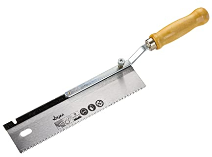 Feinsäge Säge umlegbar 250 mm mit Holzgriff