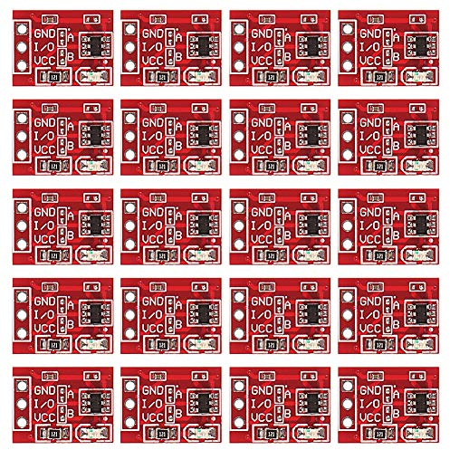 ALMOCN Lot de 20 boutons tactiles capacitifs TTP223 auto-verrouillables 2,5-5,5 V pour Arduino
