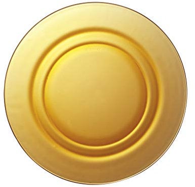 Duralex 3011DF06D1111 Lys Vermeil - Platos hondos (cristal, 23 cm, 6 unidades), color ámbar