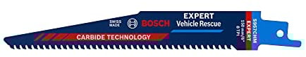Bosch Professional 10x Lame per Seghe Universali S 955 CHC Expert `Thick Tough Metal` per Acciaio Resistente, Ghisa, Lunghezza 150 mm, Accessorio Sega Universale