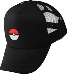Poke Pokeball Nerd Mon Gameboy Ash - Mütze Baseball Cap Basecap Zoro One Unisex Kappe Snapback Lysop Piece