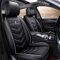 Kompletter Satz Autositzbezüge 5 Sitz Leder für SEAT Ibiza Fahrzeugsitzbezüge Kissen Vorne Hinten Sitzbezüge Schwarz Beige