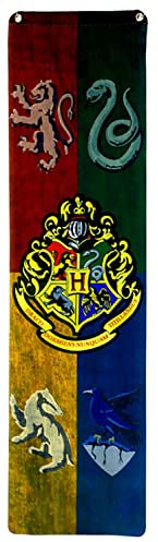 drapeau harry bannière potter pour Harry Potter Poud-lard 125X35CM