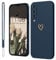 Mitetabo Mobile Phone Case for Huawei P30 Case P30 Gold Love Heart, Girls Case Soft Silicone Slim Shockproof Scratch-Resistant Cute Gold Love Protective Case for Huawei P30 Blue