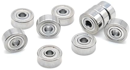 10 Stück S 623 ZZ Edelstahl-Kugellager 3 x 10 x 4 mm ABEC-7 623ZZ Kugellager