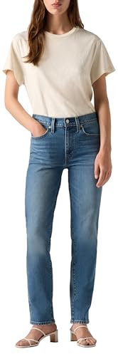 Levi's 724 High Rise Straight, Jeans Donna, Kick Start, 27W / 28L