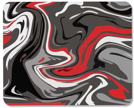 TUOLISG Mauspad, Mousepad 260 x 210 mm, Gaming Mausmatte mit Motiv, rutschfeste Gummiunterseite, Mini-Mauspad Präzision und Geschwindigkeit für Büro & Gaming, Geschenk für Kinder & Gamer -Genug