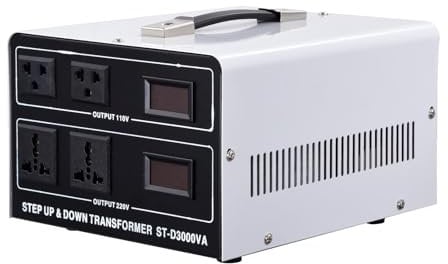 3000W Voltage Converter, 5000W Voltage Converter, Travel Voltage Converter, Digital Display Transformer, Multi-Socket Travel Adapter, Circuit Breaker Protection Transformer,