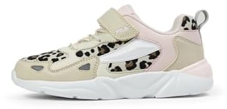 FILA VENTOSA A Velcro Kids Sneaker, Oyster Gray-Mauve Chalk, 28 EU